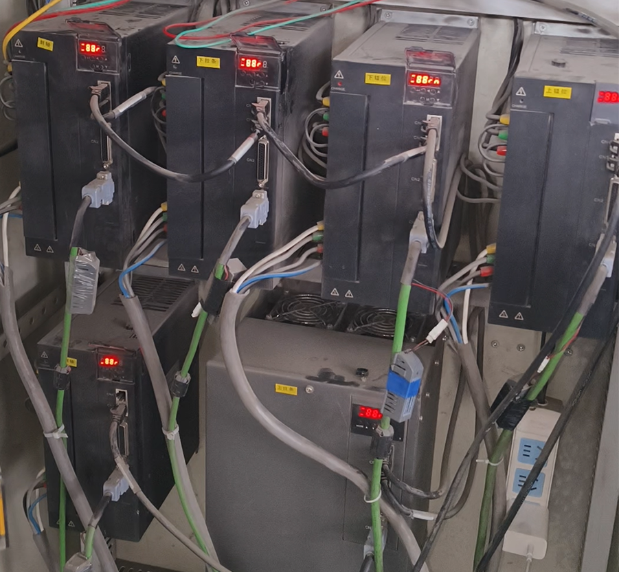 石笼网设备升级丨中智 EtherCAT 总线伺服赋能石笼网设备高质量成型